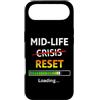 Midlife Reset Humor Custodia per iPhone Air Midlife Reset Barra di caricamento Divertente 40° compleanno