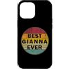 First Names Apparel vintage Style Custodia per iPhone 12 Pro Max Nome personalizzato Gianna I love Gianna Retro Vintage Style