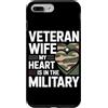 Military Wife Gifts Custodia per iPhone 7 Plus/8 Plus Moglie Veterana Militare Veterani Giorno Veterano Moglie