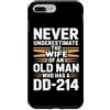 Military Wife Gifts Custodia per iPhone 7 Plus/8 Plus Moglie Veterana Militare Veterani Giorno Veterano Moglie