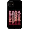 Fantabulous Acc Custodia per iPhone 11 Grafica Mama Leopard Lightning Bolt - Retro Vintage Mom Cute