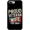 Military Wife Gifts Custodia per iPhone 7 Plus/8 Plus Moglie Veterana Militare Veterani Giorno Veterano Moglie