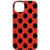 Beetle Ladybird MySoulCase Custodia per iPhone 14 Plus Cute Ladybug Beetle Ladybird Ladybeetle Insect Red