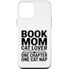 Reading Mama Feline Lover Bookworm Cat Custodia per iPhone 12 mini Prenota mamma amante dei gatti solo un altro capitolo Cat Nap