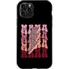Fantabulous Acc Custodia per iPhone 11 Pro Grafica Mama Leopard Lightning Bolt - Retro Vintage Mom Cute