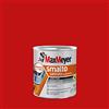 MAXMEYER Smalto a solvente per ferro e legno satinato ROSSO R3020, 0.75 L