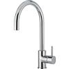 Fiore Rubinetterie SRL Miscelatore monocomando per lavello TRIESTE, CROMO