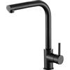 Fiore Rubinetterie SRL Miscelatore monocomando per lavello CATANIA, NERO