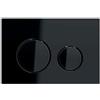 Geberit Placca di comando Sigma 21 vetro nero / nero cromato 115.651.SJ.1 Geberit