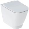Geberit Set vaso a pavimento a cacciata Geberit Smyle Square, a filo parete