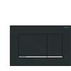 Geberit Placca di comando Sigma 30 Geberit 115.883.14.1 Nero opaco/cromato/nero opaco
