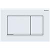 Geberit Placca di comando Sigma 30 Geberit 115.883.JT.1 Bianco opaco/cromato/bianco opaco