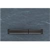 Geberit Placca di comando Sigma 50 Pietra naturale ardesia/nero cromato Geberit
