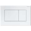 Geberit Placca di comando Sigma 20 Square Geberit 115.883.11.1 Bianco / bianco opaco / bianco