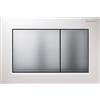 Geberit Placca Omega 30 Geberit bianco/satinato/satinato