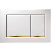 Geberit Placca Omega 30 Geberit bianco/oro/bianco