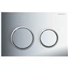 Geberit Placca Omega 20 Geberit cromato/satinato/cromato