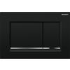 Geberit Placca Sigma 30 Geberit nero/cromato/nero