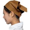 Wambere 1 bandana triangolare per capelli, fascia triangolare, fascia per capelli, fascia per capelli, fascia per capelli, per uomo e donna, per cameriere, cucina, sala da pranzo, kaki
