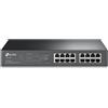 TP-Link TL-SG1016PE Gestito L2 Gigabit Ethernet (10/100/1000) Supporto Power over Ethernet (PoE) 1U Nero - TL-SG1016PE