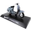OPO 10 - Collezione Scooter in Miniatura 1/18 Compatibile con Piaggio Vespa 125 Nuova Grigio Scuro - 1965 - Ves0023