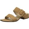 ECCO Elevate Square Toe Slide, Sandali con Tacco Donna, Marrone Leone Nabuk, 40/41 EU