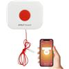 Wolf Guard TUYA Pulsante di emergenza SOS WiFi con cavo di trazione, per amico anziano disabile bambino, sistema di allarme sanitario Smartlife APP promemoria remoto