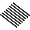 QUARKZMAN Guide Scorrevoli per Cassetti, 8pz 300mm - Guide Scorrevoli in Plastica Guide Montate Lati Scanalature per Cassetti Armadi Tavolini Notte Comodini(Nero)