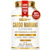 NUTREA PRO Cardo Mariano Tarassaco e Carciofo + Curcuma e Zenzero | 1200 mg di Cardo Mariano Fegato | 80% di Silimarina 960 mg | 120 Cps Made In Italy | detox fegato grasso disintossicante forte NUTREA PRO®