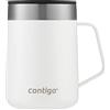 Contigo Streeterville Desk Mug, Tazza da caffè Isolata con Impugnatura in Acciaio Inox, Tazza Coffee To Go con Coperchio, Mantiene Caldi caffè e tè Fino a 5 Ore, Ottimale per Ufficio e Casa, 410 ml