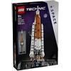 LEGO 42221 Razzo del sistema di lancio spaziale NASA Artemis, giocattoli da costruire, adatti per regali di festività o compleanno.