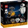 LEGO 43279 WALL-E e EVE, giocattoli da costruzione, adatti come regali per le vacanze o compleanni.