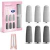 IRILEKI 6 Pz Pedicure Teste Ricambio per Flawless Pedi, Strumento Elettrico File di Piede, Elettrico Callus Remover Pedi Rullo Ricambio Testa fit Flawless Pedi (Non Includere Strumenti Pedicure)