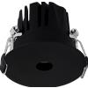 Ideal Lux INFINITY TRIM LED COB Alimentatore ONOFF incluso - CRI ?90 12 W 36° 1050 lm 3000 K D.8,5CM NERO