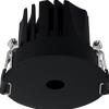 Ideal Lux INFINITY TRIM LED COB Alimentatore ONOFF incluso - CRI ?95 W 28° 530 lm 3000 K NERO D.6,5CM