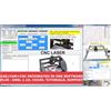 RoutCAD CAD CAM CNC 3018 3020 1610 Laser Software integrated easy to use tutorial videos RoutCad Premium. Three easy steps with one program: 1-design, 2-define machine sequence, 3-drive cnc.
