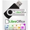 RedTechStore LibreOffice 2026 Home - Student - Professional - Business | Compatibile con Microsoft Office Word Excel PowerPoint | Software USB per PC Windows 11 10 8 7 Vista XP 32 64-Bit & MacOS | Guida inclusa