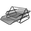 Kx9Lb8d portadocumenti File Rack Desktop ganizer Supporto in metallo Vassoio portaoggetti for ufficio Archiviazione file Vassoi per lettere