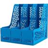 Kx9Lb8d portadocumenti Classificazione del contratto di informazioni sui documenti archiviazione, scaffale for file da scrivania, for ufficio Vassoi per lettere(Blue)