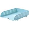 Kx9Lb8d portadocumenti Vassoio portadocumenti for camera da letto, studio, scrivania, scaffale for ufficio, cestino for organizzare libri Vassoi per lettere(Blue)