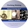 Generic 274 BOOKS - Clothing Making - Sewing Pattern Fabric Stitching Tailoring - CD/DVD