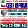 2007 Country Profile and Guide to the Czech Republic - National Travel Guidebook and Handbook - Vaclav Havel, Business, EU and Trade, SEED Act (Two CD-ROM Set)
