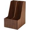 Kx9Lb8d portadocumenti Portacartelle verticale o organizer for prodotti da ufficio, salvaspazio Vassoi per lettere(Bruin)