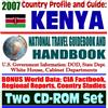 2007 Country Profile and Guide to Kenya - National Travel Guidebook and Handbook - USAID, HIV/AIDS, Peace Corps, 1998 Embassy Bombing (Two CD-ROM Set)
