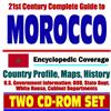 21st Century Complete Guide to Morocco - Encyclopedic Coverage, Country Profile, History, DOD, State Dept., White House, CIA Factbook - Casablanca (Two CD-ROM Set)
