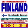 21st Century Complete Guide to Finland - Encyclopedic Coverage, Country Profile, History, DOD, State Dept., White House, CIA Factbook (Two CD-ROM Set)