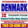 21st Century Complete Guide to Denmark - Encyclopedic Coverage, Country Profile, History, DOD, State Dept., White House, CIA Factbook (Two CD-ROM Set)