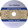 Generic 201 BOOKS - Lace Making - Bobbin Thread Needlework Patterns Embroidery - CD/DVD