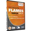 Clipart deSIGN USA Flames Clipart, Vinyl Cutter Plotter Clip Art Images, Tribal Flame Vector Art, Sign Design Graphics CD [includes Flames Mini Pack as a FREE Bonus a $30 value]