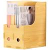 Kx9Lb8d portadocumenti Archiviazione verticale di file, organizer da scrivania, porta riviste, ufficio Vassoi per lettere(Natural)